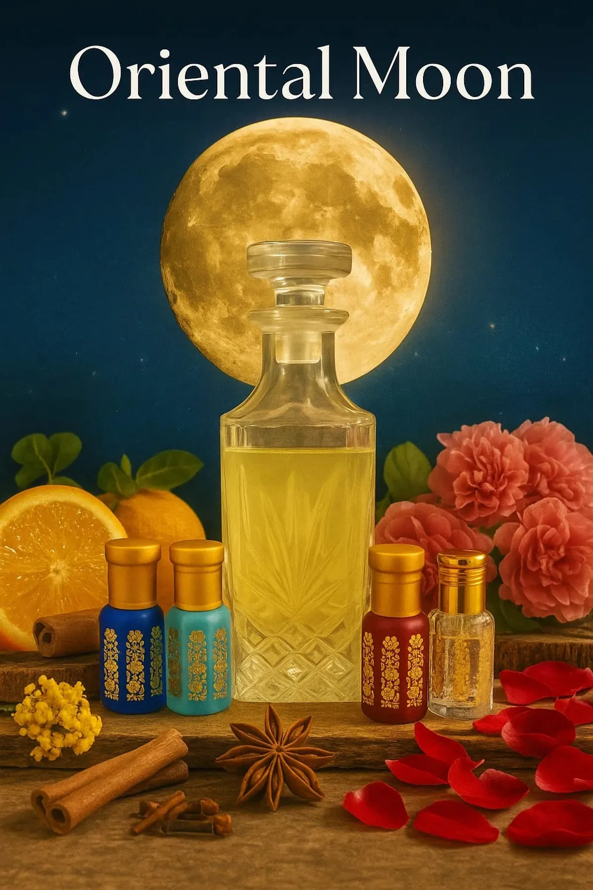 Woody And Oriental Oriental Moon (Woody) Attar