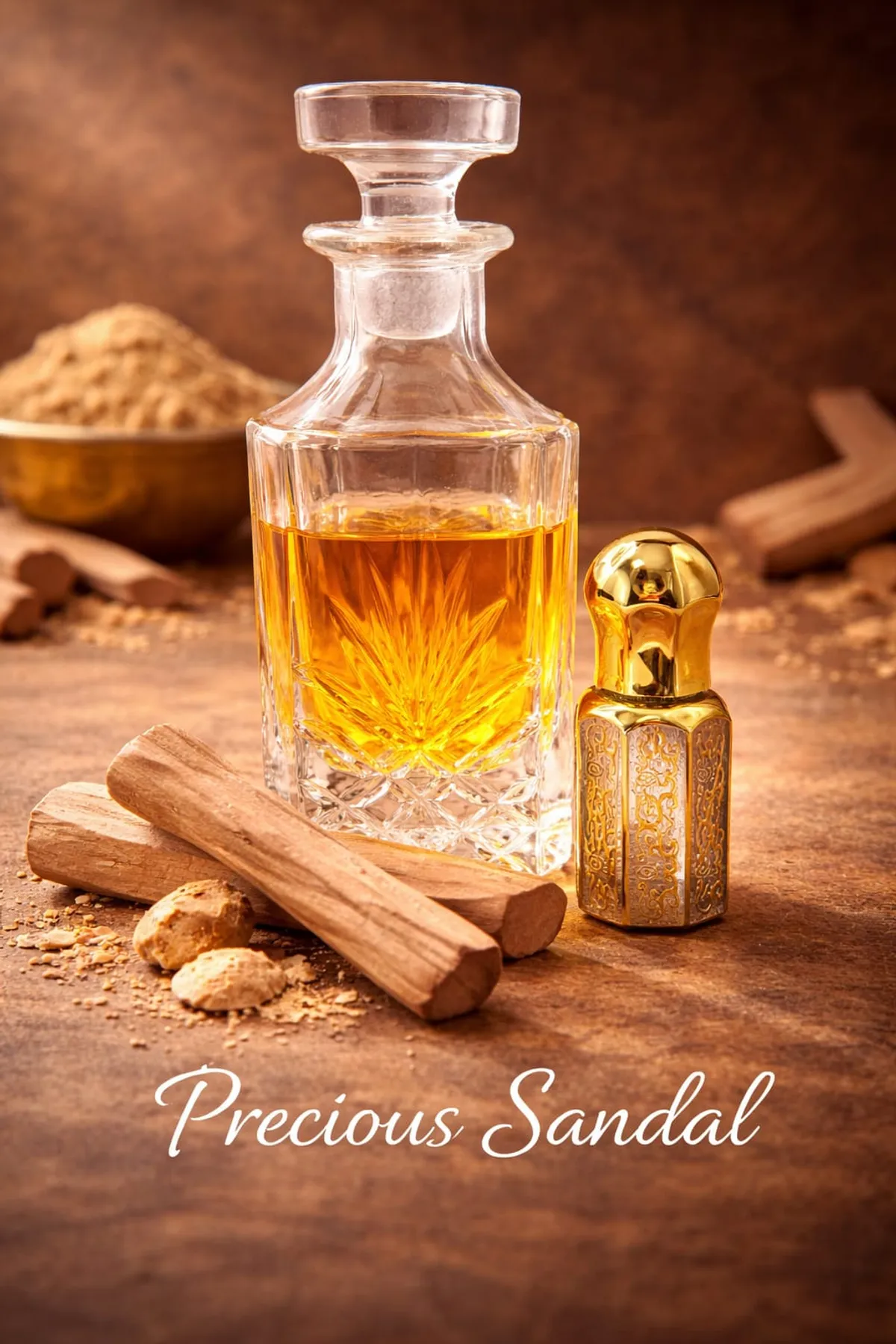 Woody And Sandalwood Precious Sandal Attar