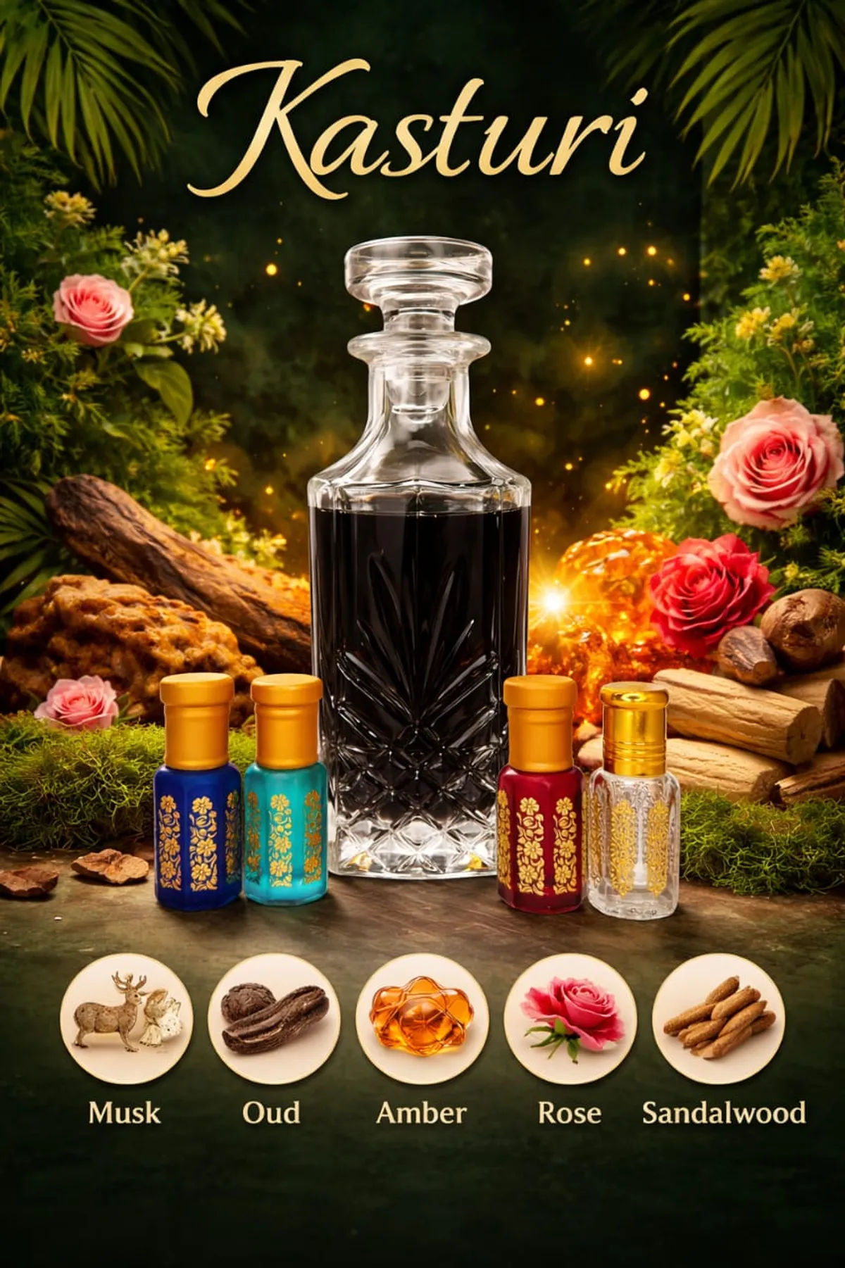 Musk And Animalic Kasturi Attar