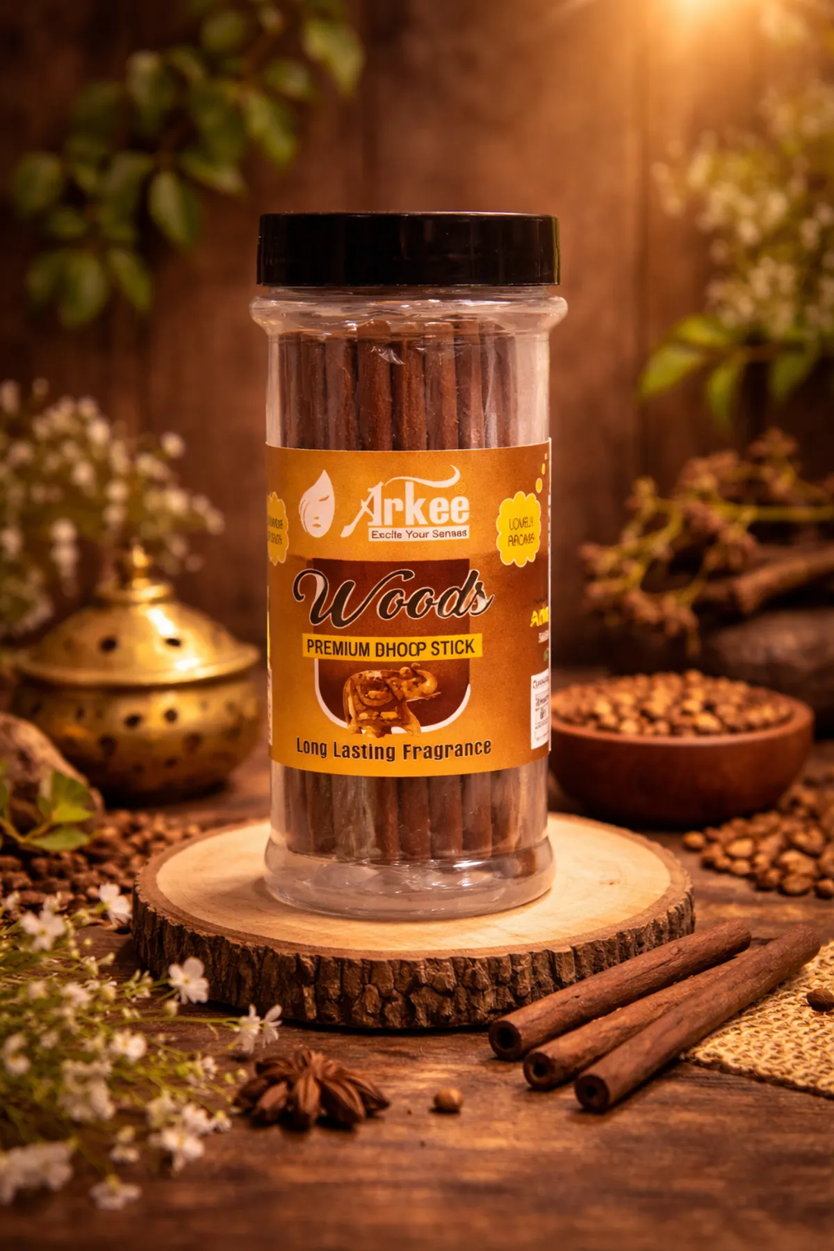 Woody Woods Premium Incense Stick ( Pack of 2 )