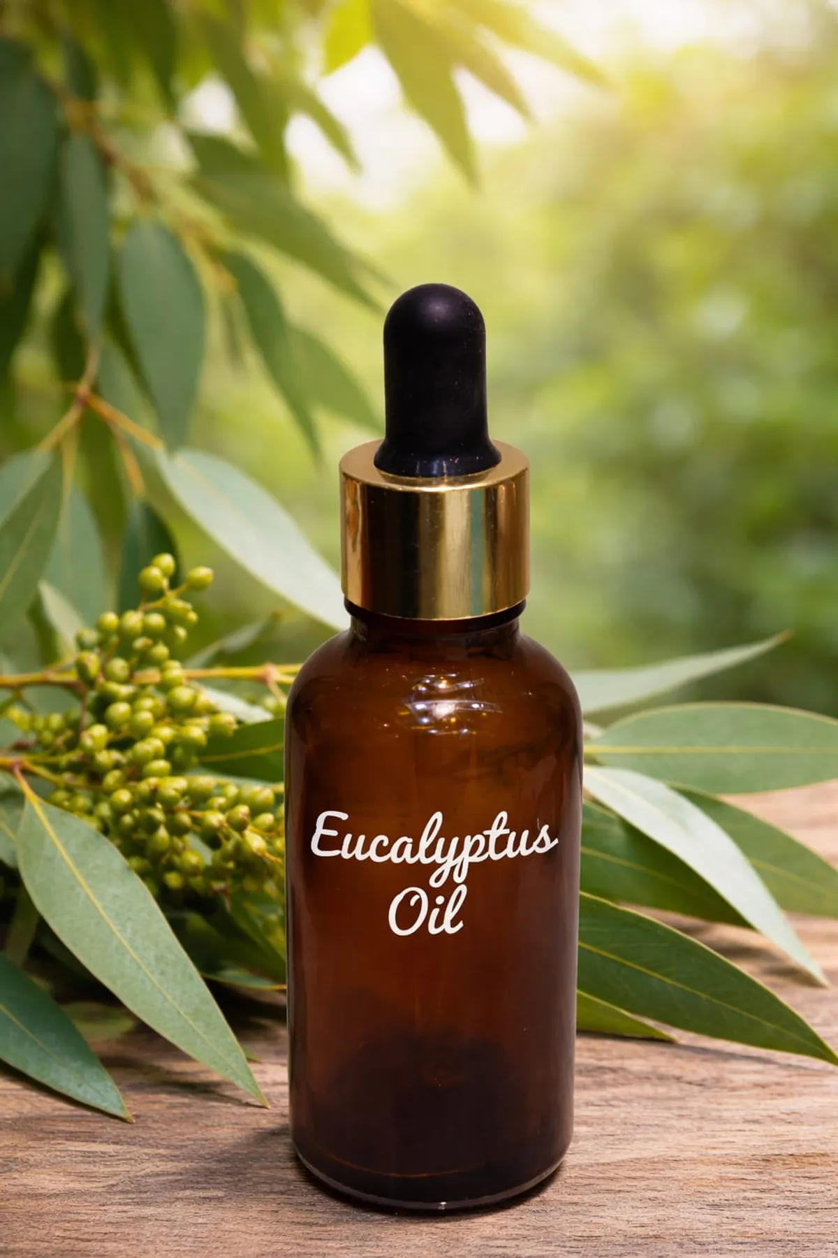 Essential And Fresh Eucalyptus Oil