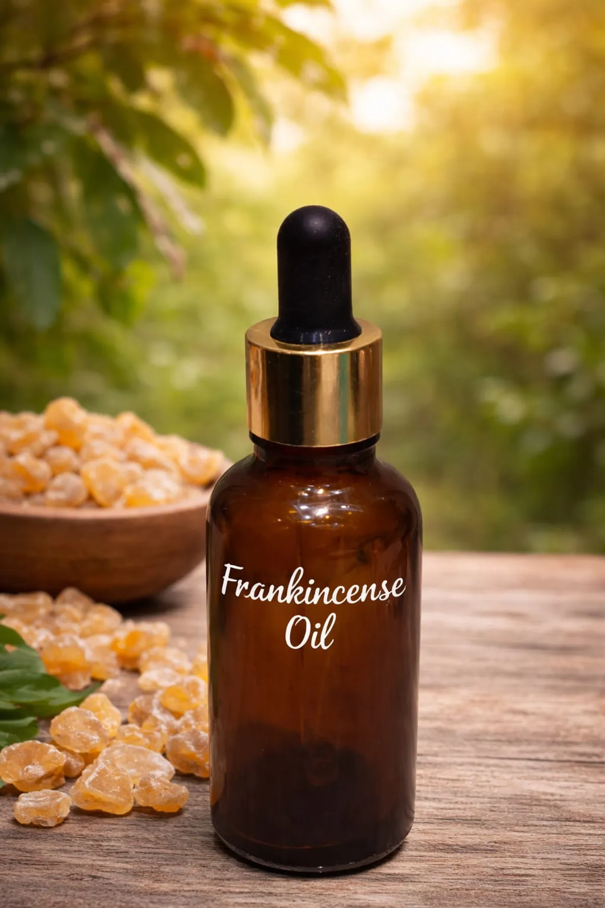 Essential And Resinous Frankincense Oil