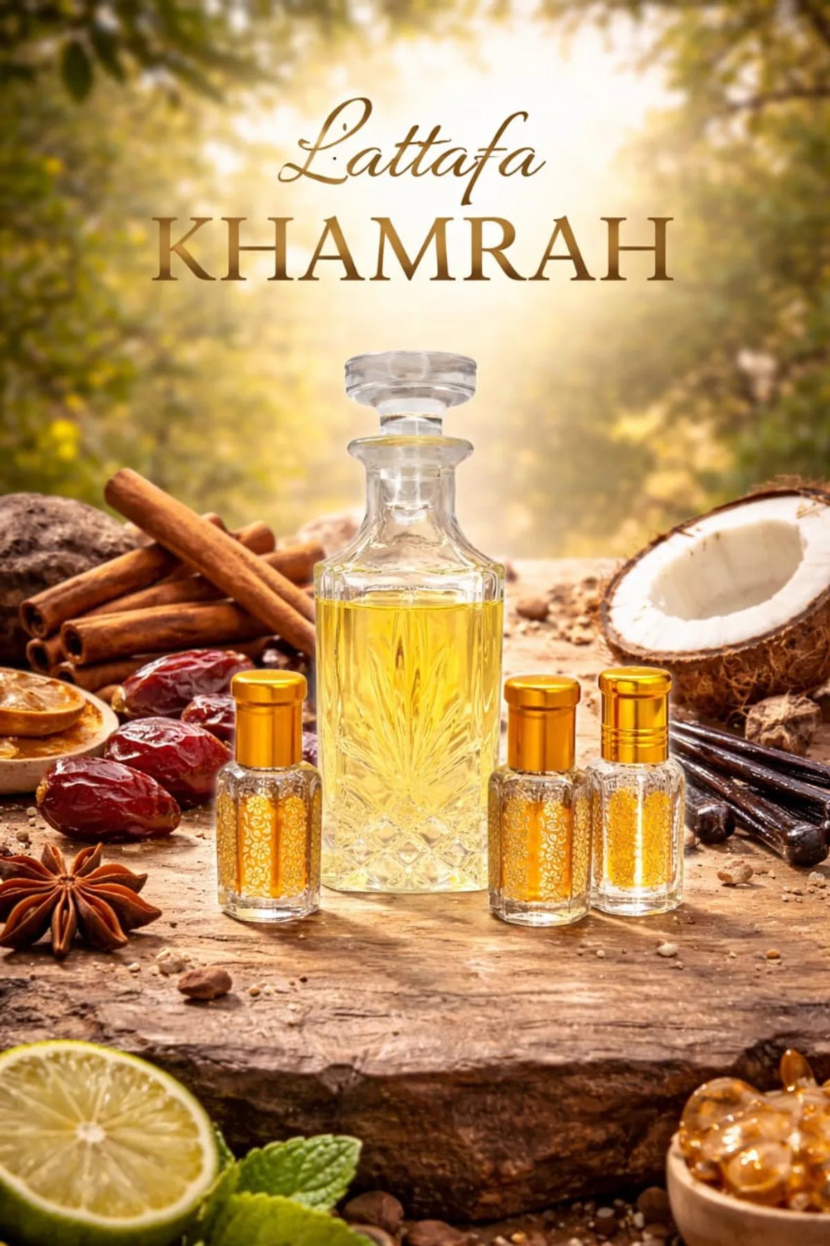 Sweet And Oriental Lattafa Khamrah Attar